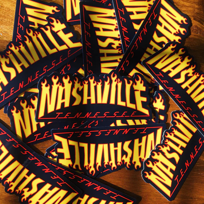Nashville Flames Sticker