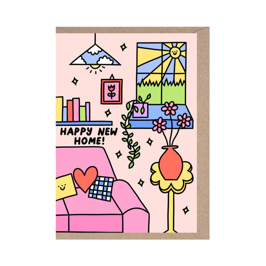 Happy New Home card