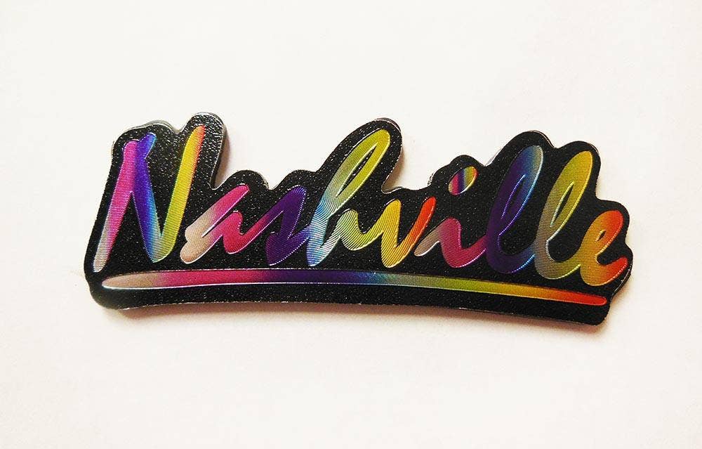 Nashville Iridescent Metallic Magnet