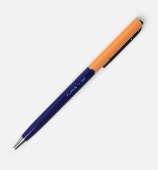 Cobalt and Salmon Ballpoint Pen