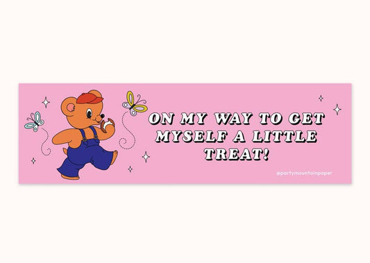 On My Way Bumper Sticker