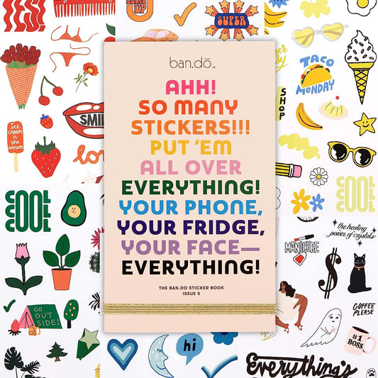 Ahh! So Many Stickers!!! Issue 5 Sticker Book