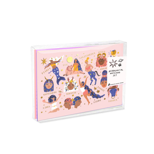 Astrological Boxed Cards