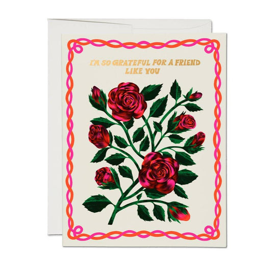 Grateful Roses card