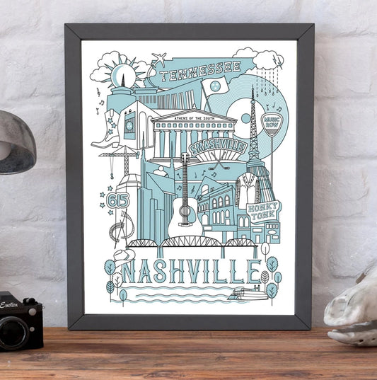 Nashville Blue Print