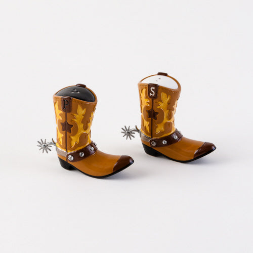 Cowboy Boot Salt & Pepper Shaker Set