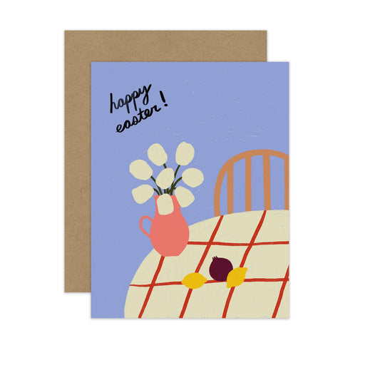 Happy Easter Tulips card