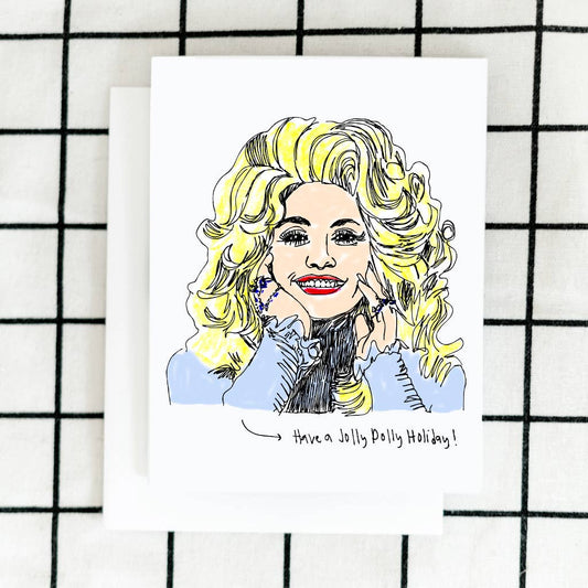Dolly Holiday card