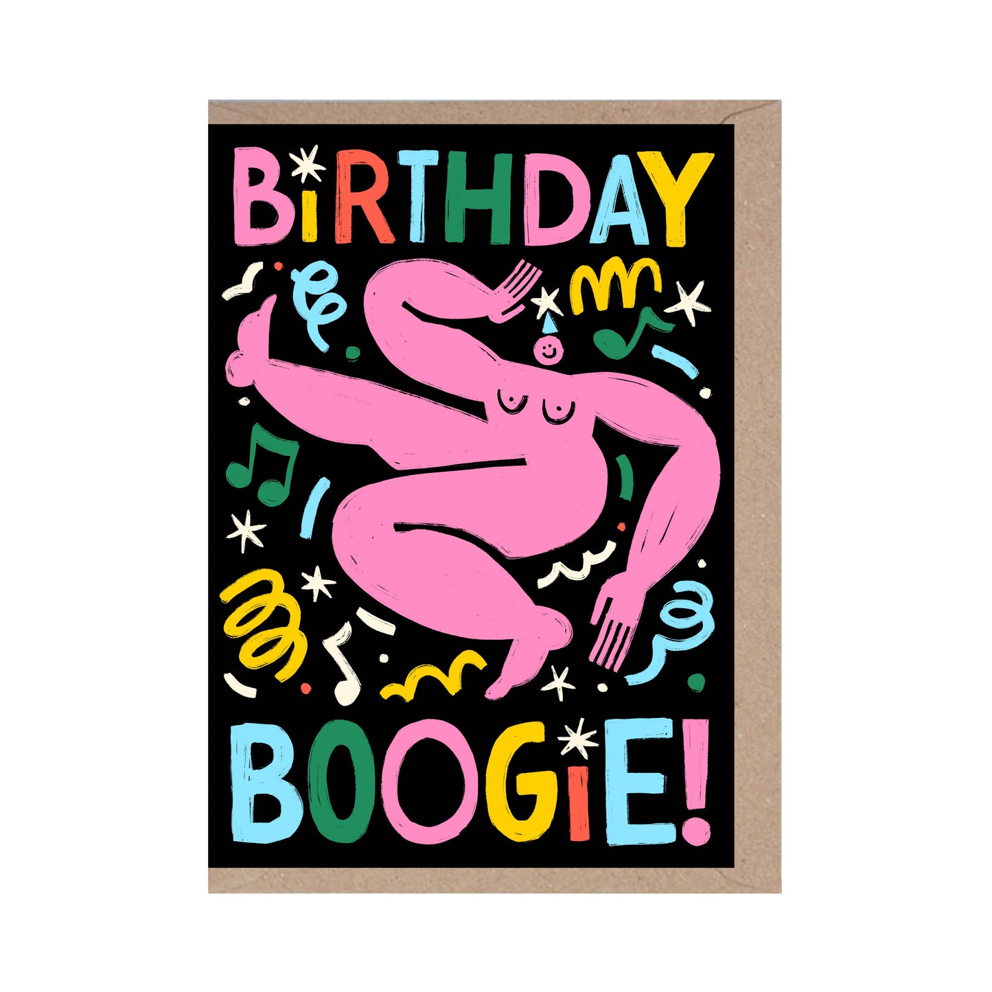 Birthday Boogie card