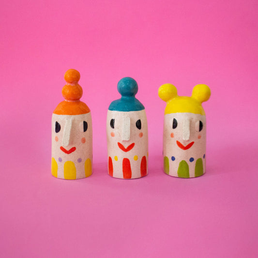 Girls Ceramic Sculpture
