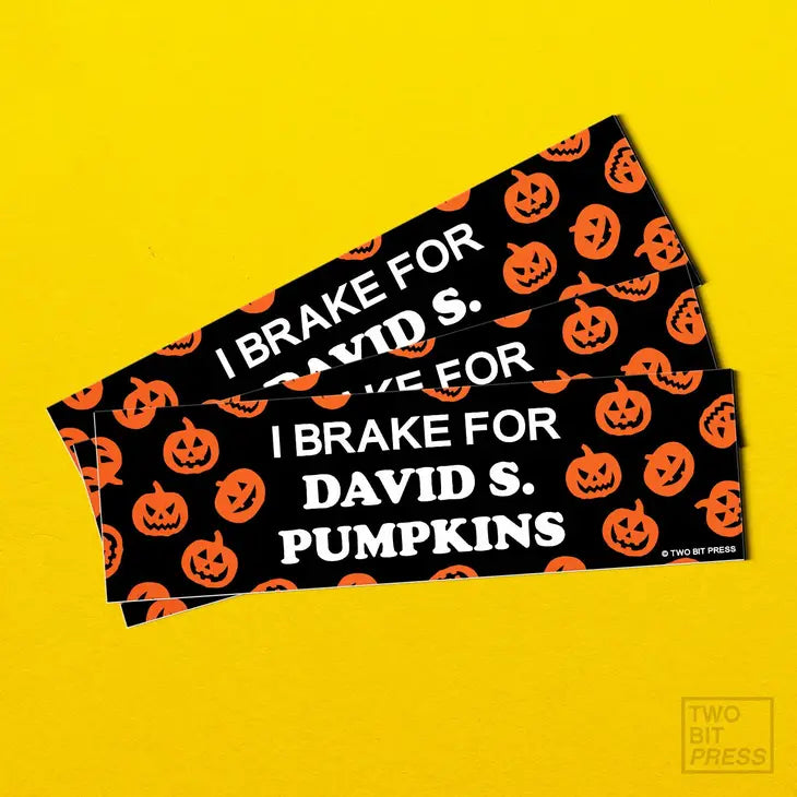 Halloween Bumper Stickers by Two Bit Press