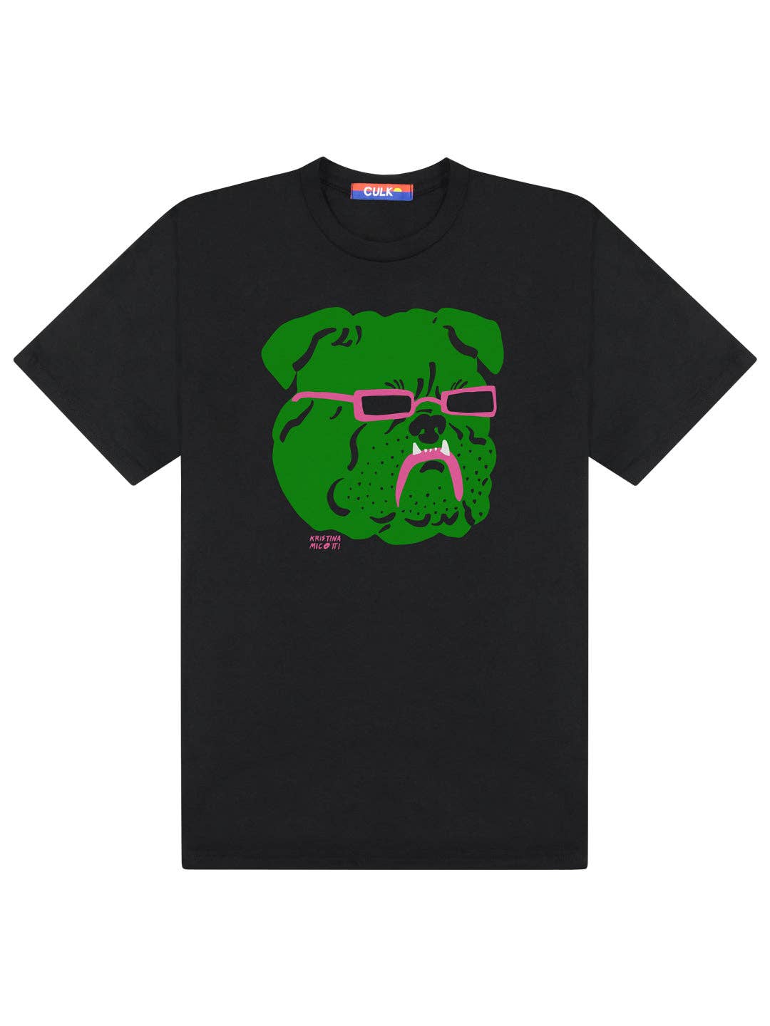 Green Bulldog T-Shirt