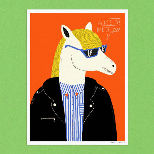 Club Mullet print