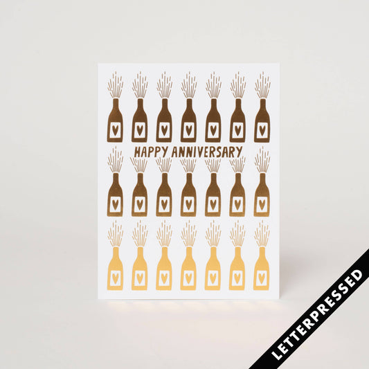 Anniversary Bottles card