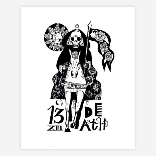 Tarot XIII: Death print