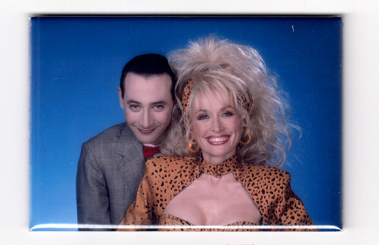 Dolly and Pee-wee Magnet