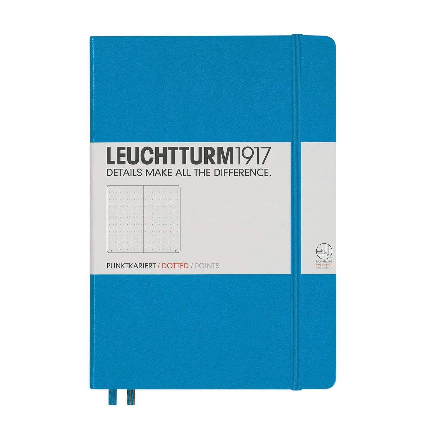 Leuchtturm Medium Hardcover Notebook: Dotted Pages