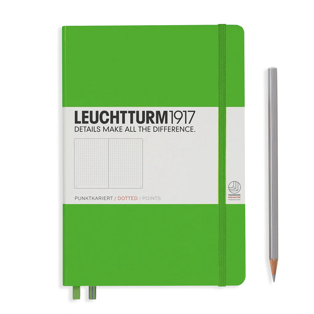 Leuchtturm Medium Hardcover Notebook: Dotted Pages