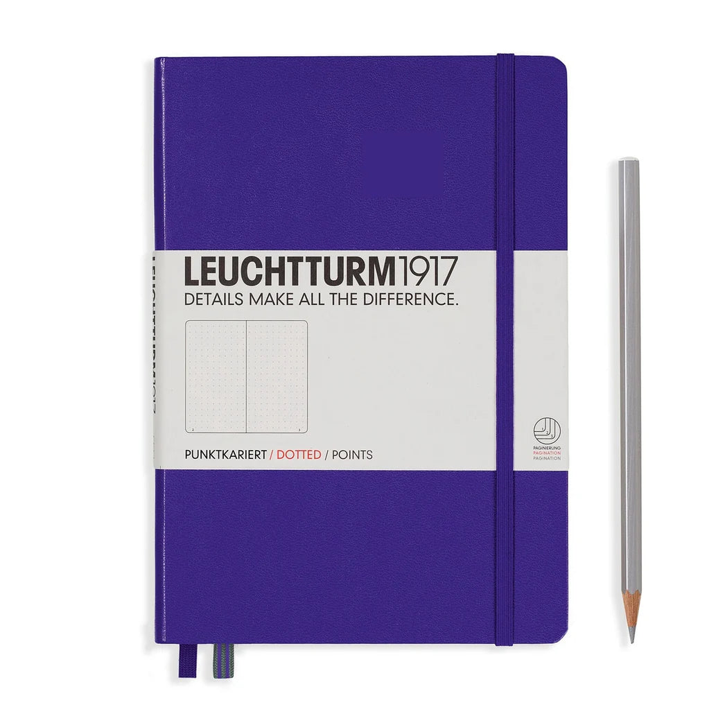 Leuchtturm Medium Hardcover Notebook: Dotted Pages