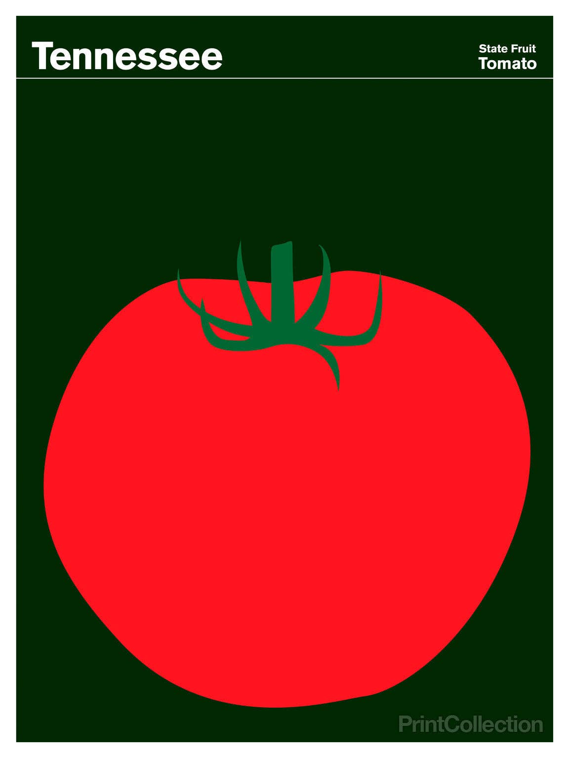 Tennessee Tomato Print