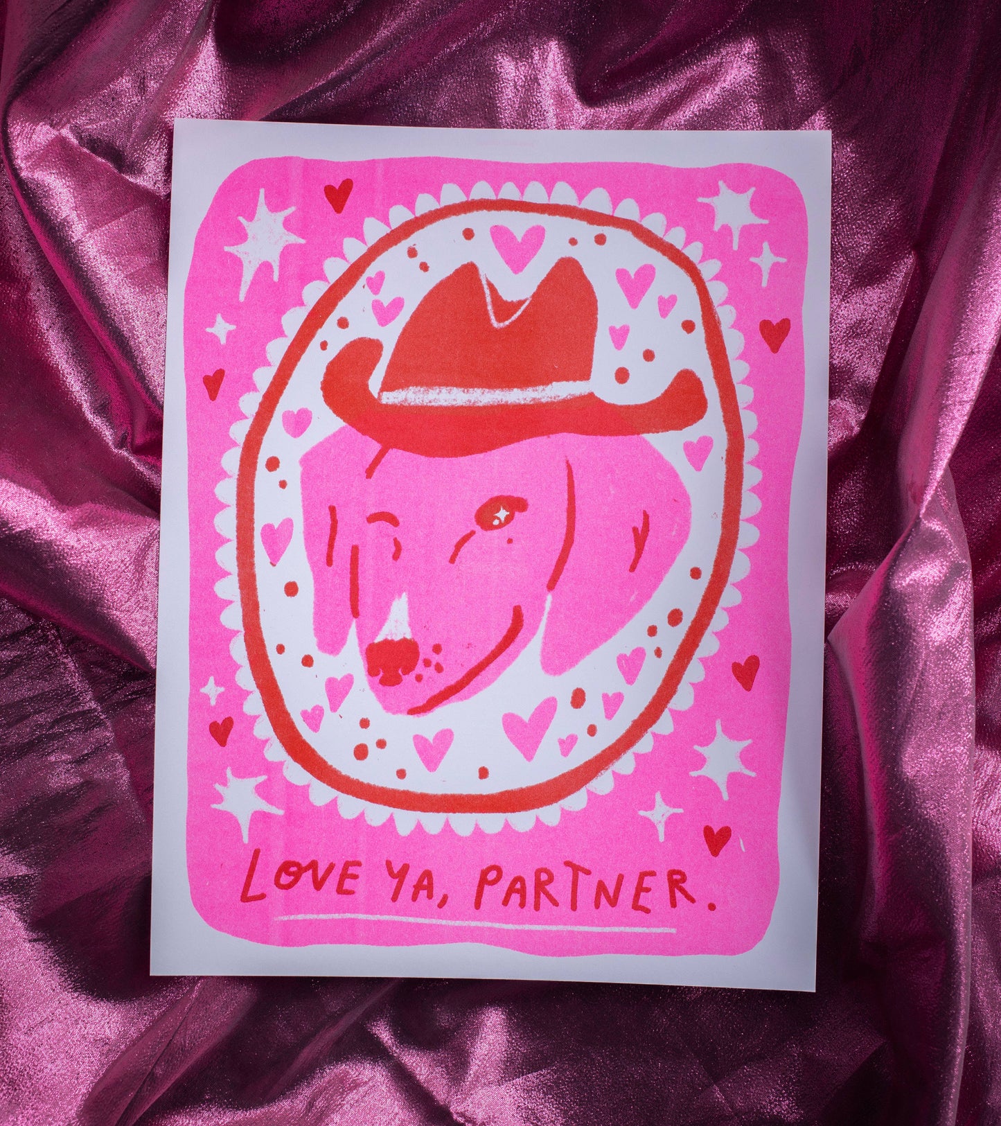 Love Ya, Partner print