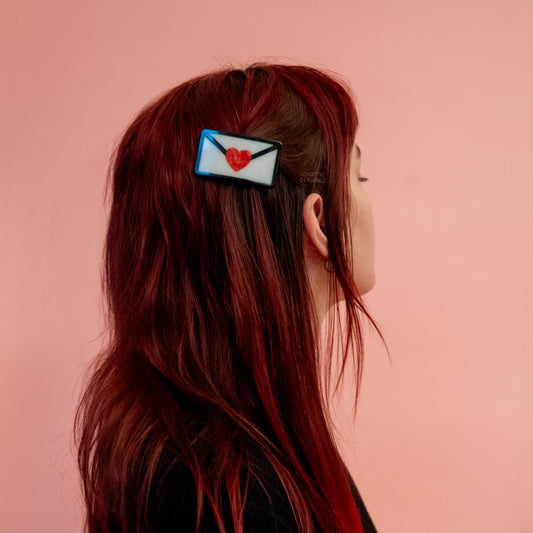 Love Letter Hair Clip