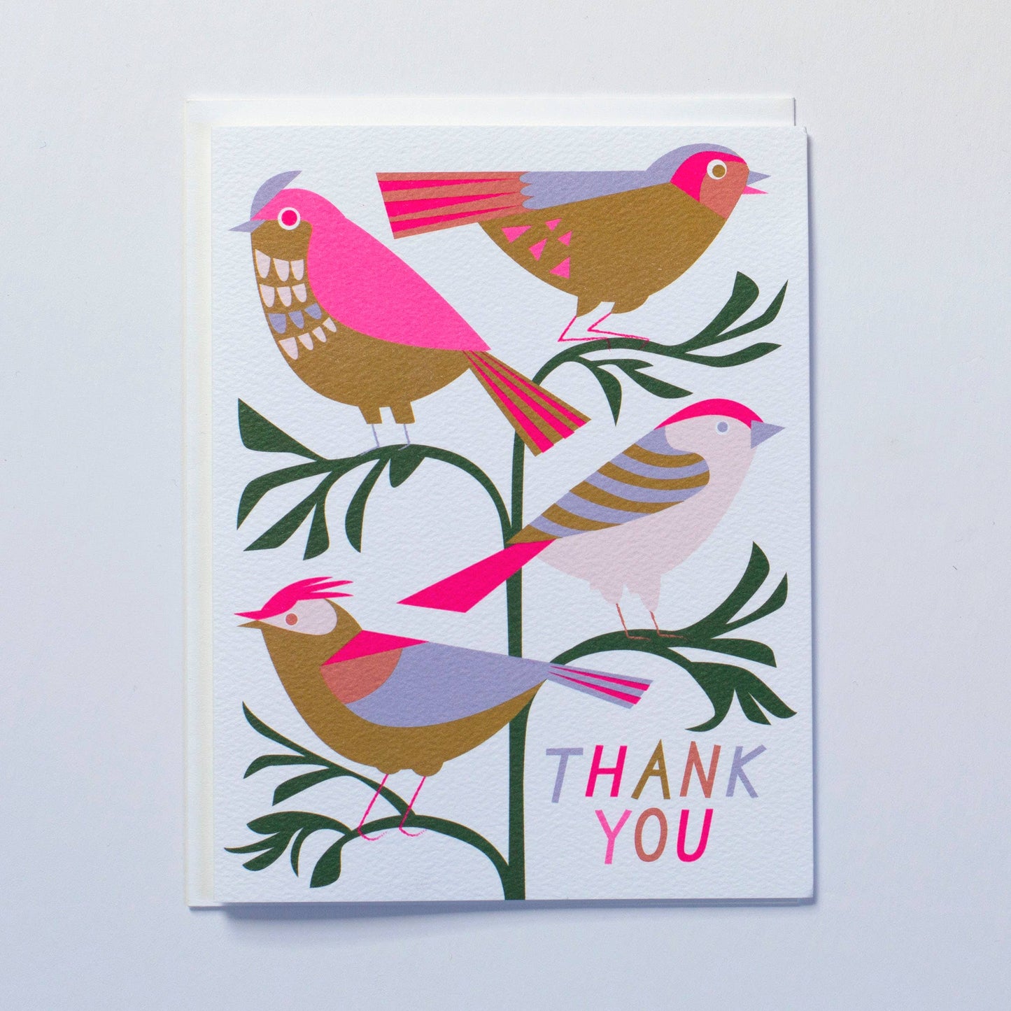 Song Bird Thank You card
