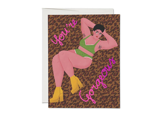 Gorgeous Girl card