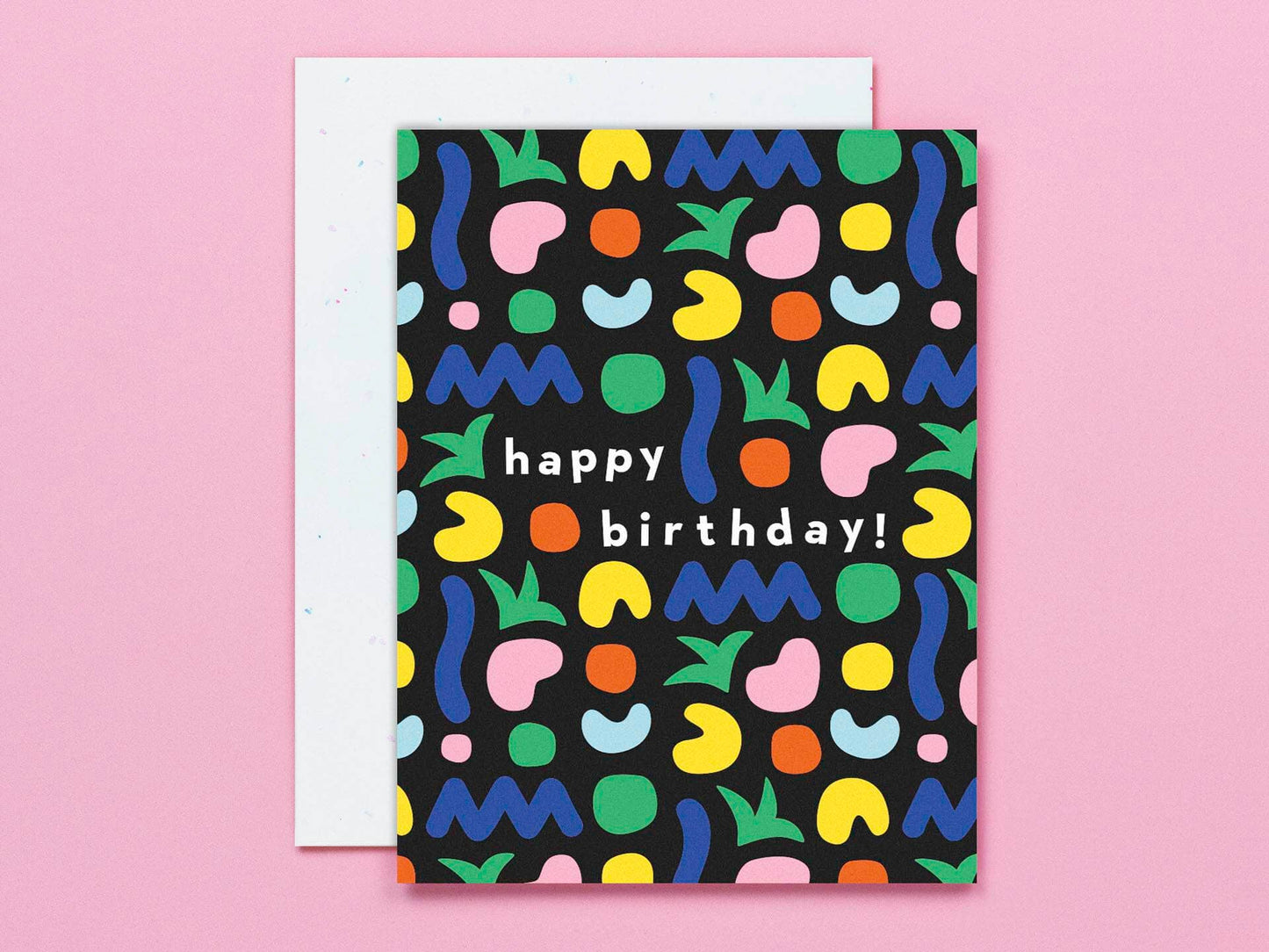 Birthday Shapes card