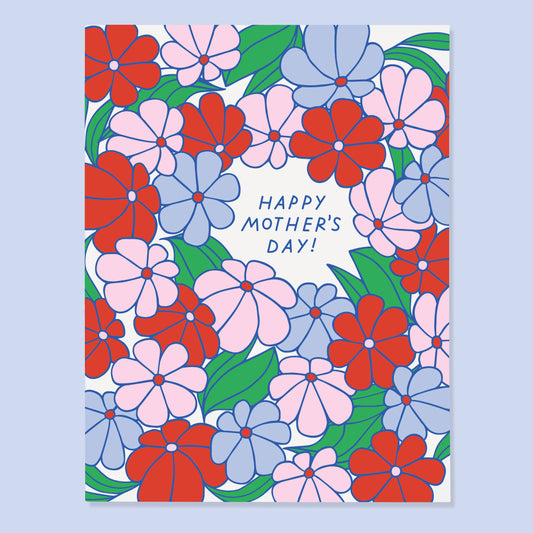 Mom Flowers card