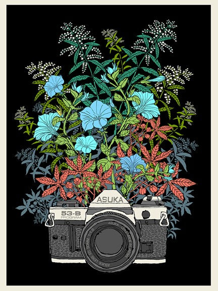Floral Camera print