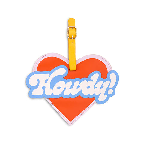 Howdy Luggage Tag