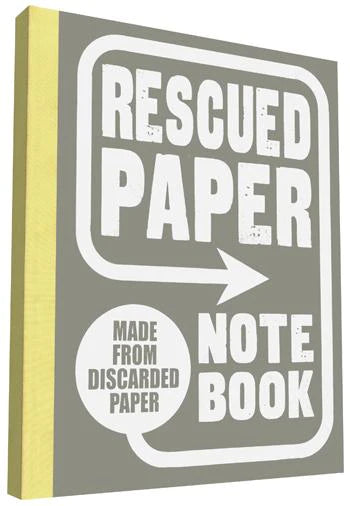 Rescued Paper Notebook 8x10"