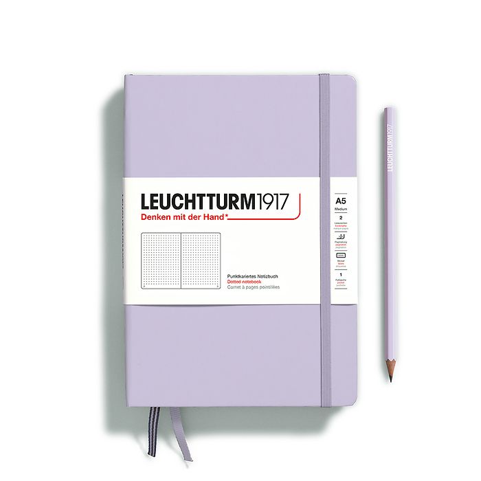 Leuchtturm Medium Hardcover Notebook: Dotted Pages