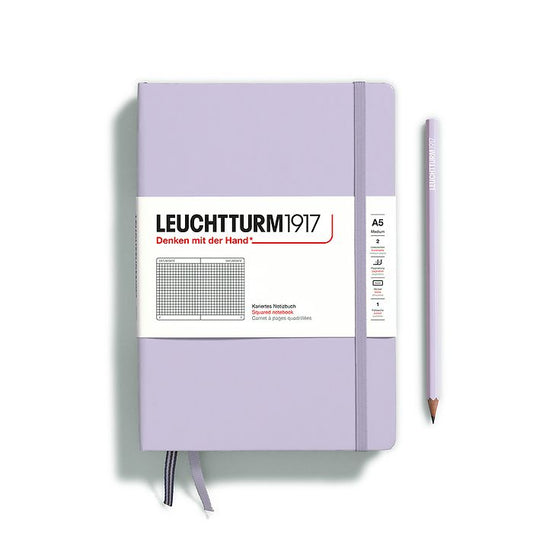 Leuchtturm Medium Hardcover Notebook: Squared Pages