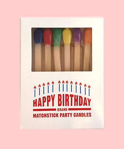 Matchstick Birthday Candles