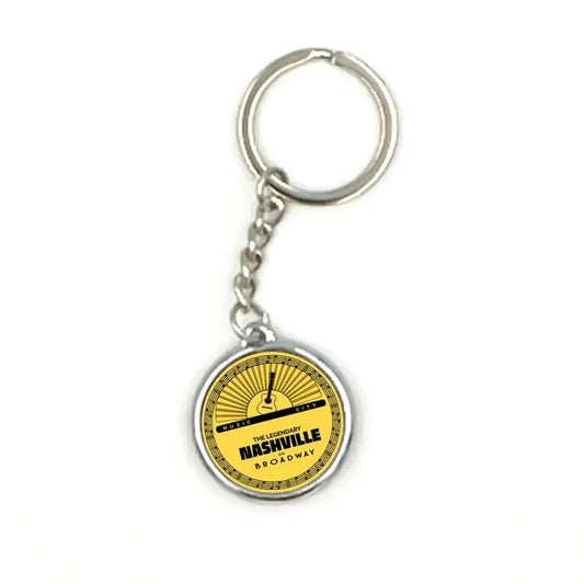 Nashville Record Label Keychain