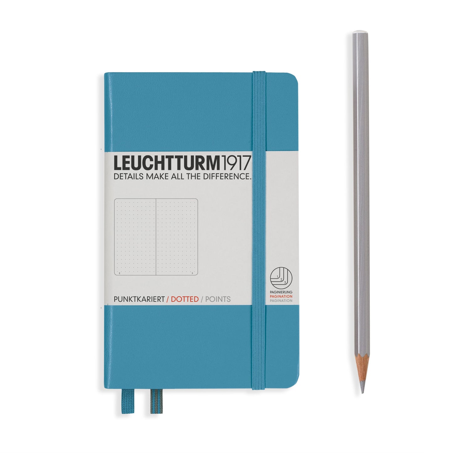 Leuchtturm Pocket Hardcover Notebook: Dotted Pages