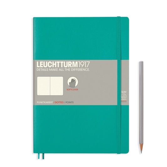 Leuchtturm B5 Composition Notebook: Softcover, Dotted Pages