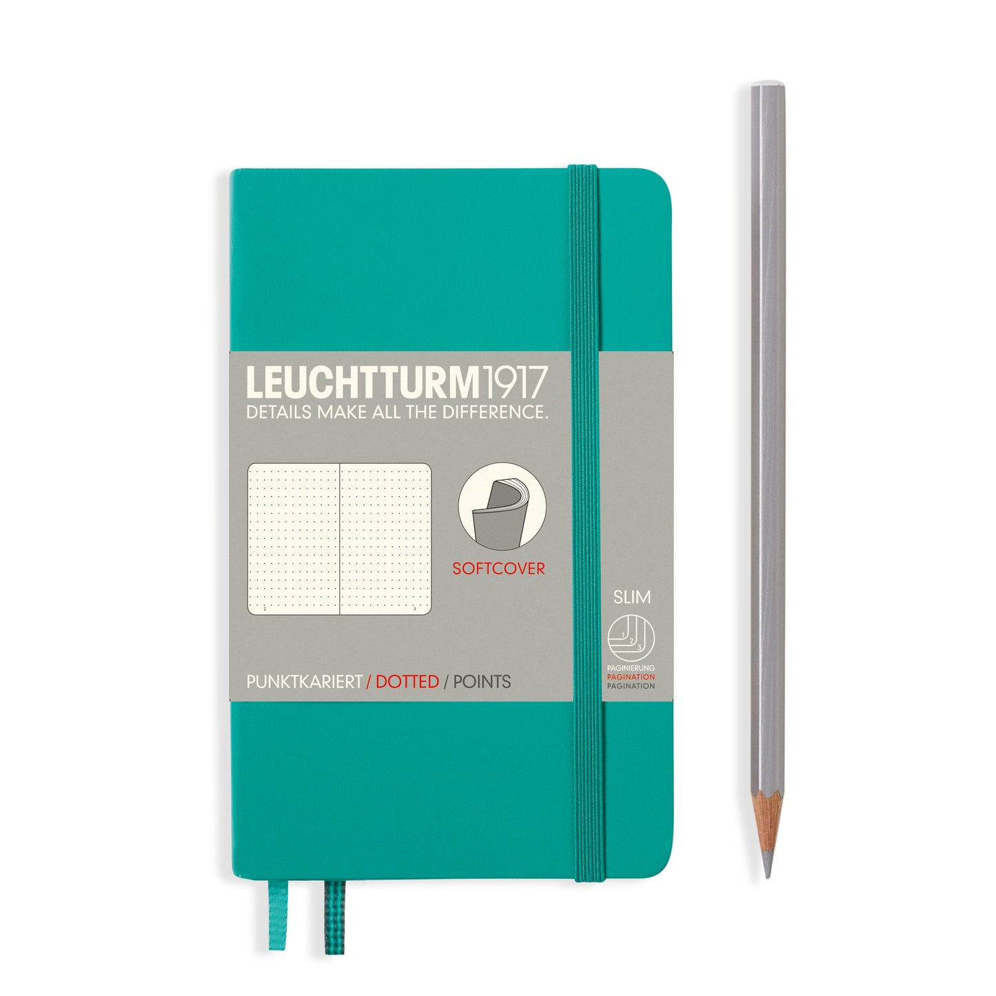 Leuchtturm Pocket Softcover Notebook: Dotted Pages