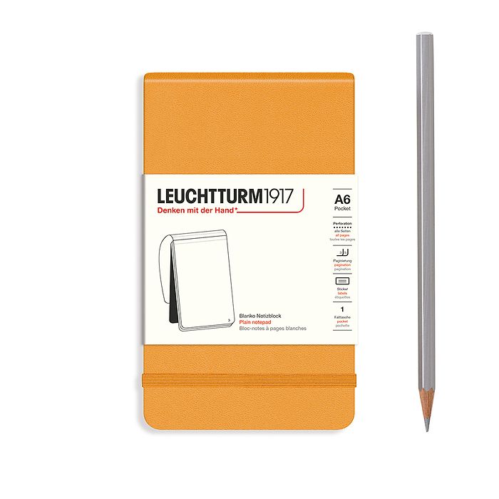 Leuchtturm Pocket Reporter Notepad: Ruled