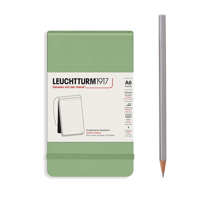 Leuchtturm Pocket Reporter Notepad Dotted Pages