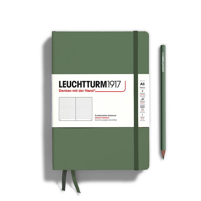 Leuchtturm Medium Notebook: Hardcover, Dotted Pages