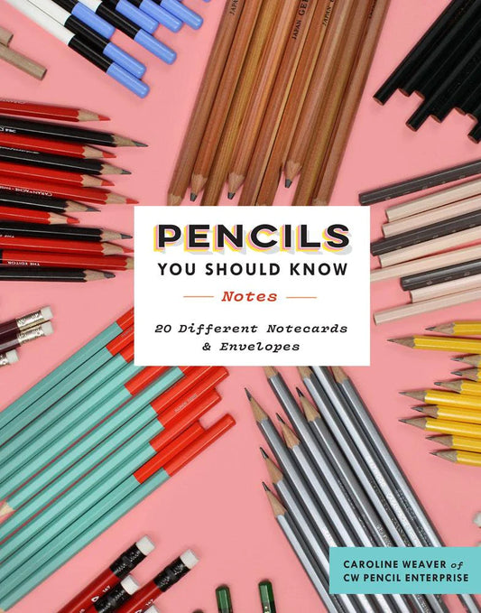 Pencils You Should Know Boxed Notecards