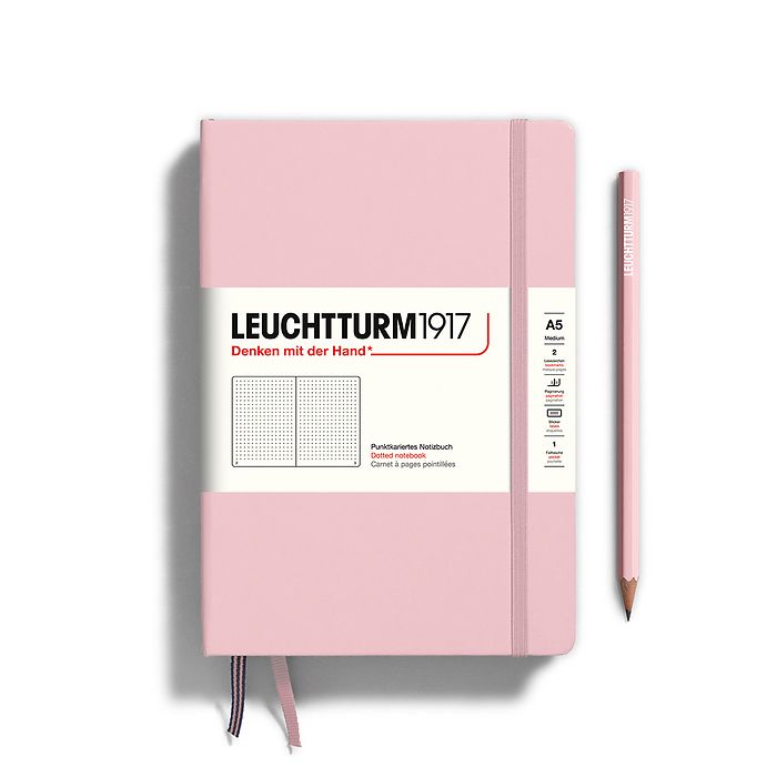 Leuchtturm Medium Hardcover Notebook: Dotted Pages