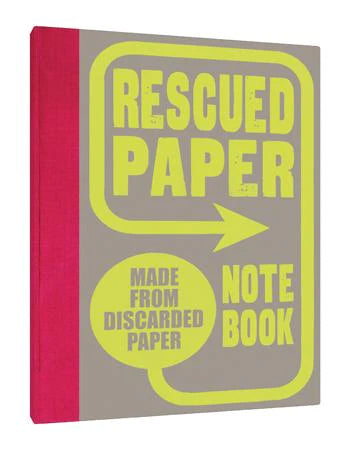 Rescued Paper Notebook 5.5x8"