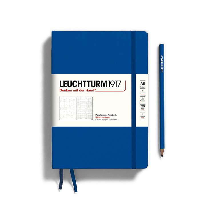 Leuchtturm Medium Hardcover Notebook: Dotted Pages