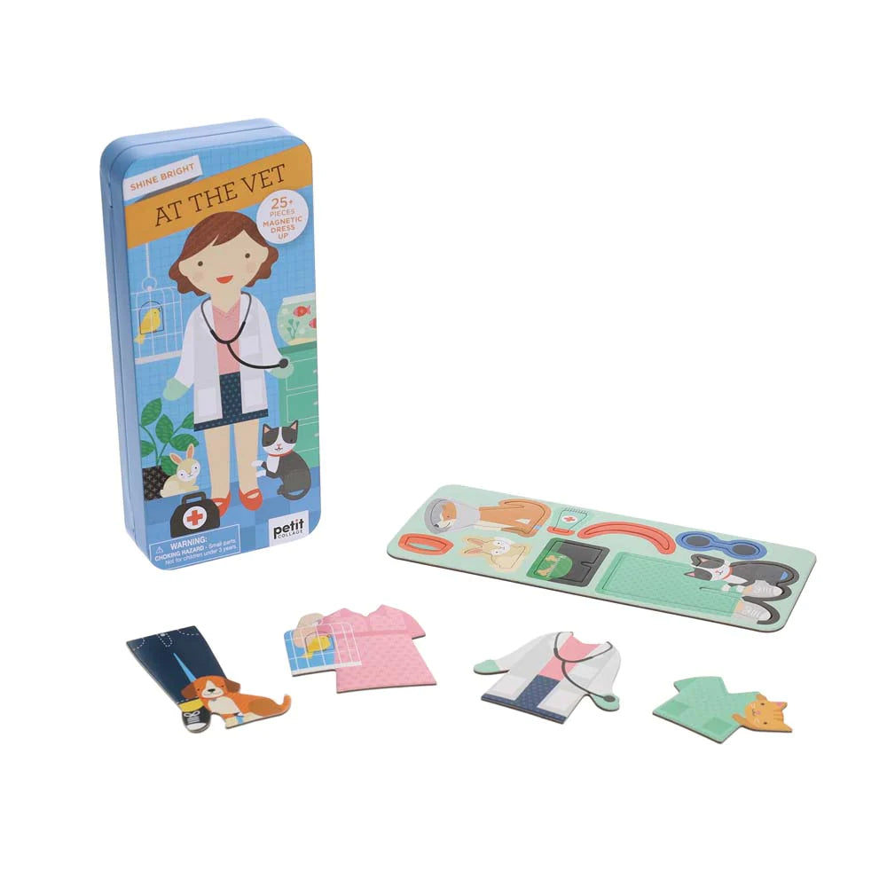 At the Vet Magnetic Dress Up Set