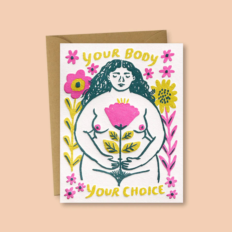 Your Body Your Choice card